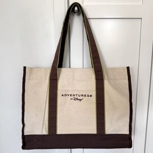 Adventures by Disney Canvas Tote